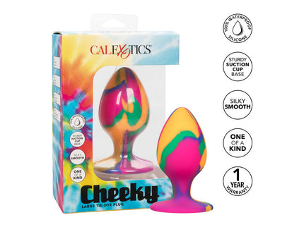 CALEXOTICS - CHEEKY LARGE TIE-DYE PLUG ANAL