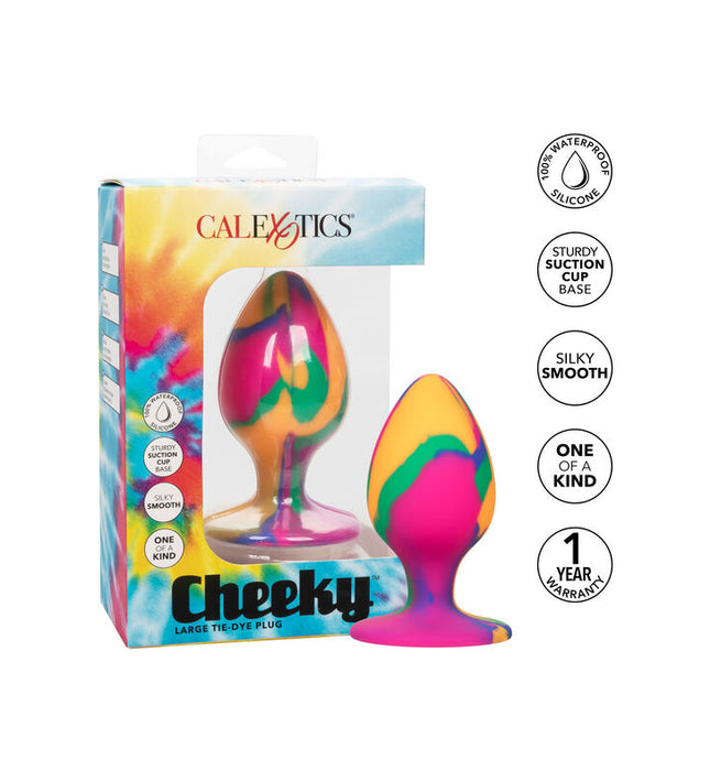 CALEXOTICS - CHEEKY LARGE TIE-DYE PLUG ANAL