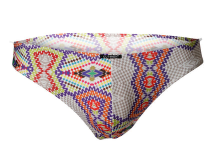 CUT4MEN - LOW RISE BRIEF AZTEC L