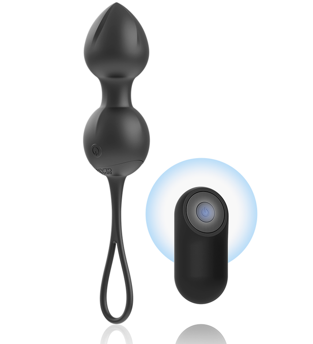 BRILLY GLAM - VIBRATING KEGEL BEADS REMOTE CONTROL