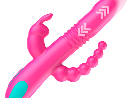 HAPPY LOKY - DONALD TRIPLE STIMULATION: ANAL, G-SPOT & CLITORAL WATCHME WIRELESS TECHNOLOGY COMPATIBLE