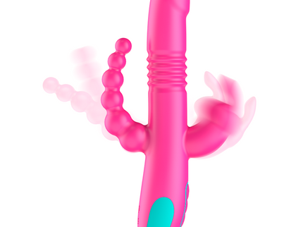 HAPPY LOKY - DONALD TRIPLE STIMULATION: ANAL, G-SPOT & CLITORAL WATCHME WIRELESS TECHNOLOGY COMPATIBLE