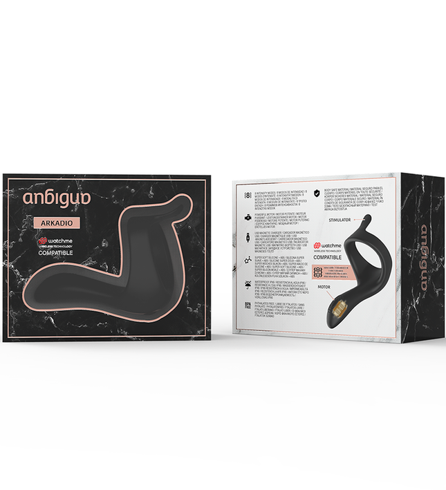 ANBIGUO - ARKADIO GLAND & PERINEUM STIMULATOR COMPATIBLE WITH WATCHME WIRELESS TECHNOLOGY