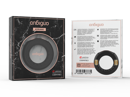 ANBIGUO - ADRIANO VIBRATING RING COMPATIBLE WITH WATCHME WIRELESS TECHNOLOGY