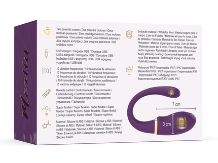 TREASURE - MERLIN DOUBLE COUPLE VIBRATOR REMOTE CONTROL