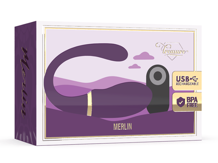 TREASURE - MERLIN DOUBLE COUPLE VIBRATOR REMOTE CONTROL