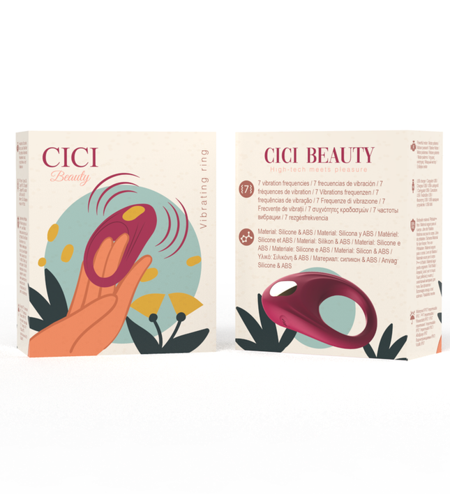 CICI BEAUTY - PREMIUM SILICONE VIBRATING RING