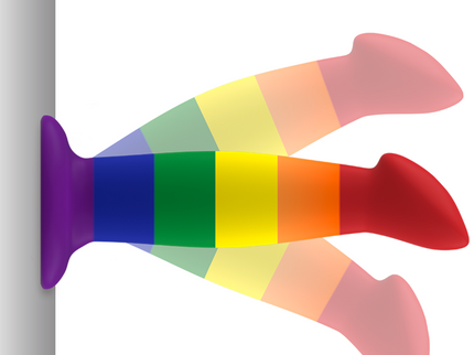 MYTHOLOGY - HER GARRICK PRIDE DILDO