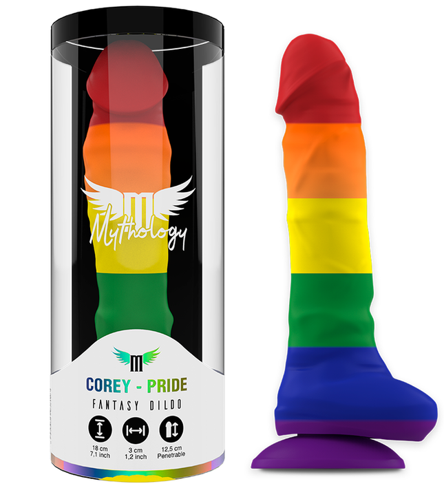 MYTHOLOGY - COREY PRIDE DILDO M