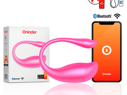 ONINDER - NAIROBI VIBRATING EGG PINK - FREE APP
