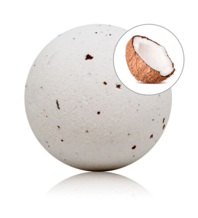TALOKA - COCONUT SCENTED BATH BOMB WITH ROSE PETALS