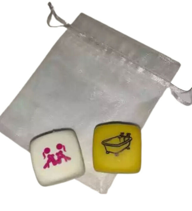 DIABLO PICANTE - KAMASUTRA 2 DICE SET FOR GIRLS POSTURE + PLACE
