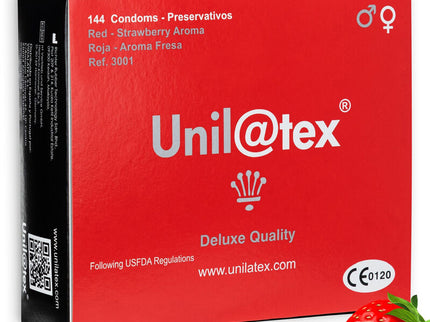 UNILATEX - RED / STRAWBERRY PRESERVATIVES 144 UNITS