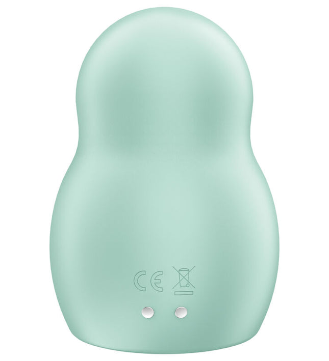 SATISFYER - PRO TO GO 1 DOUBLE AIR PULSE STIMULATOR & VIBRATOR RED