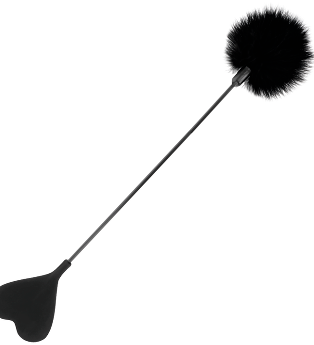 DARKNESS - BLACK LOVE FEATHER WHIP 40 CM