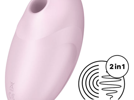 SATISFYER - VULVA LOVER 3 AIR PULSE STIMULATOR & VIBRATOR PINK