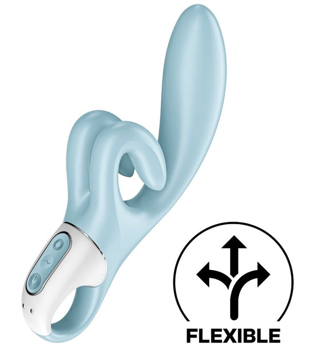 SATISFYER - TOUCH ME RABBIT VIBRATION BLUE