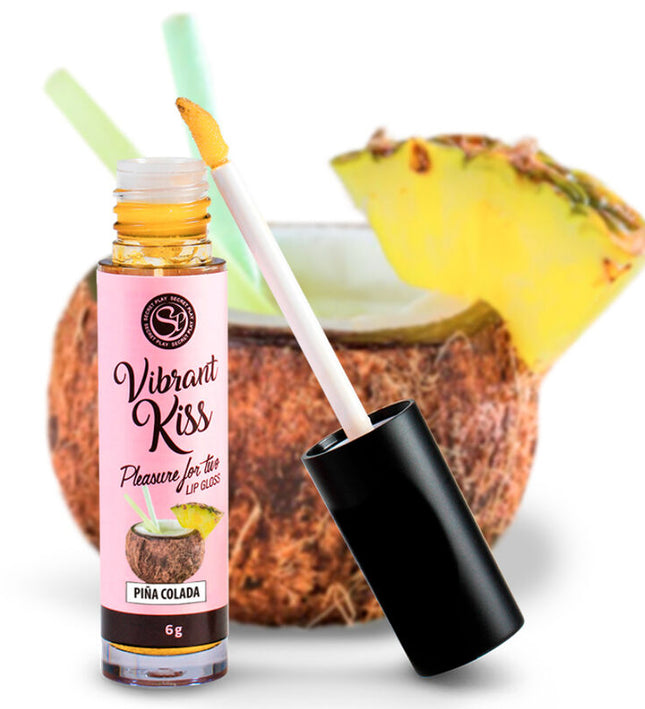SECRETPLAY - LIP GLOSS VIBRANT KISS - PINA COLADA
