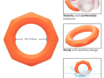 CALEXOTICS - ALPHA SEXAGON RING ORANGE