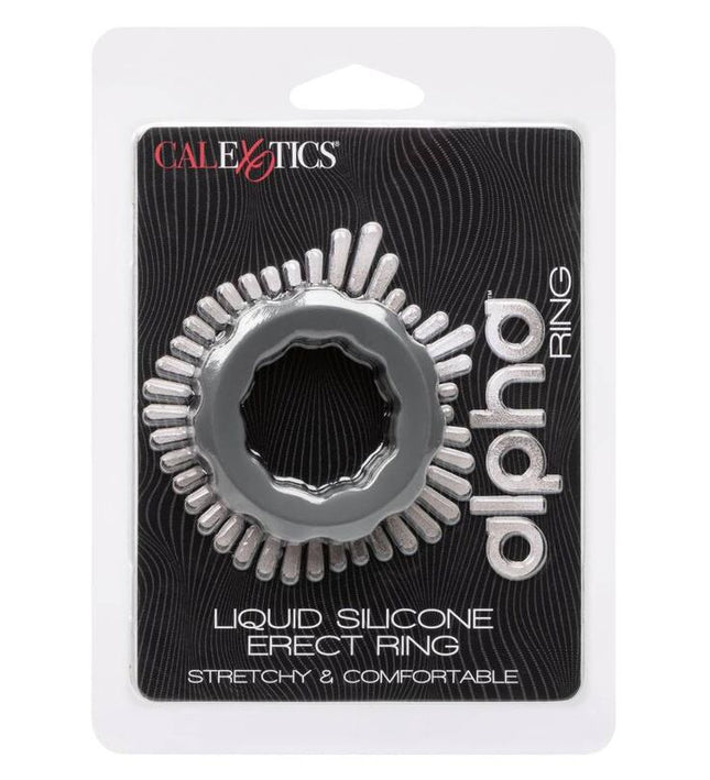 CALEXOTICS - ALPHA ERECT RING GREY