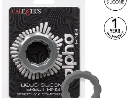CALEXOTICS - ALPHA ERECT RING GREY