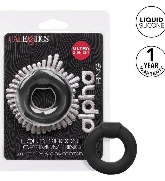 CALEXOTICS - ALPHA OPTIMUM RING BLACK