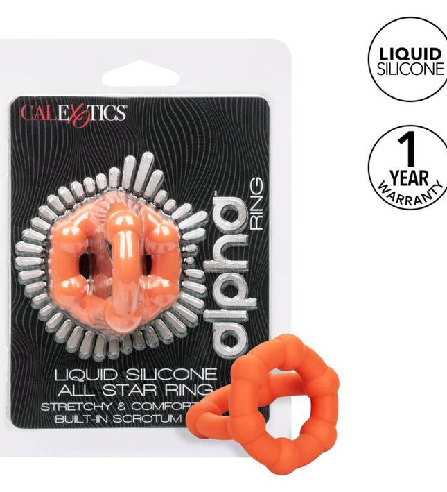 CALEXOTICS - ALPHA ALL STAR RING ORANGE