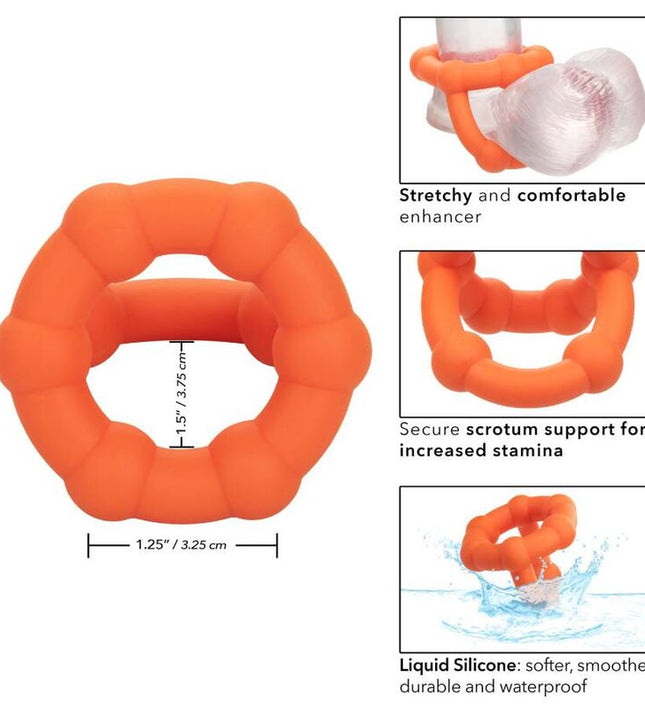 CALEXOTICS - ALPHA ALL STAR RING ORANGE