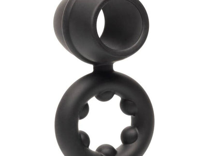 CALEXOTICS - ALPHA DUAL MAGNUM RING BLACK