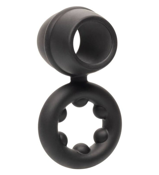 CALEXOTICS - ALPHA DUAL MAGNUM RING BLACK