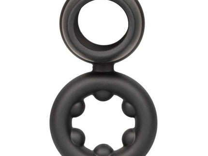CALEXOTICS - ALPHA DUAL MAGNUM RING BLACK