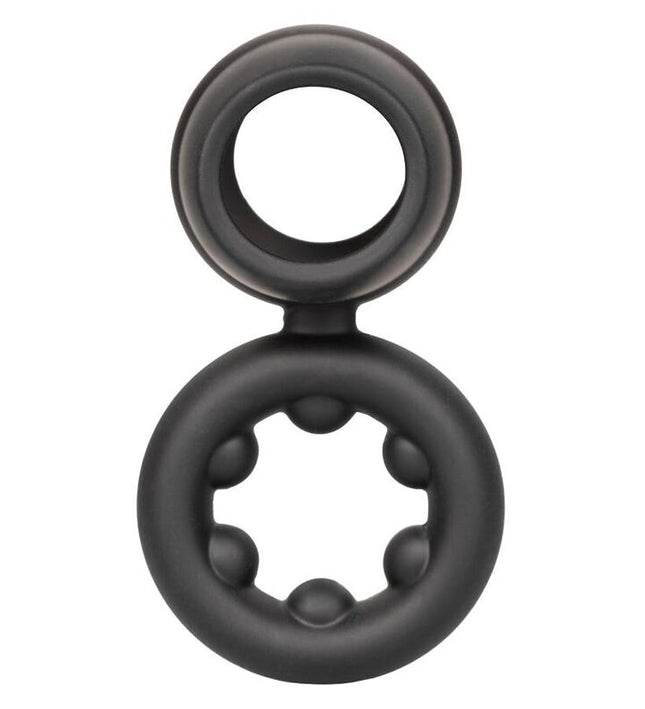 CALEXOTICS - ALPHA DUAL MAGNUM RING BLACK