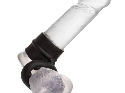 CALEXOTICS - ALPHA DUAL MAGNUM RING BLACK