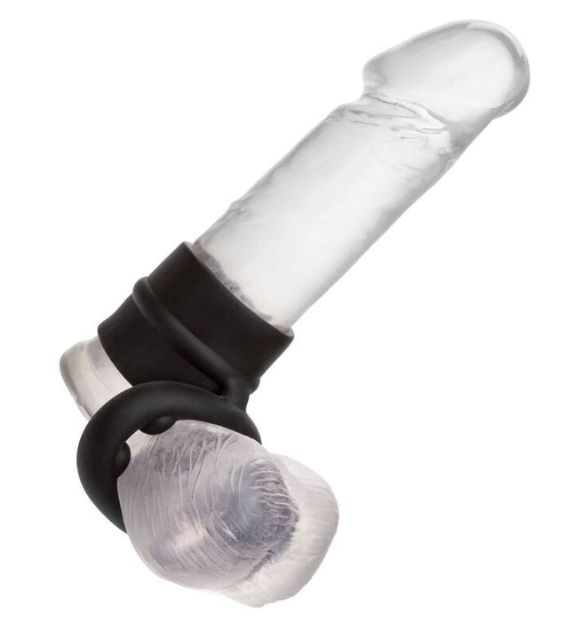 CALEXOTICS - ALPHA DUAL MAGNUM RING BLACK