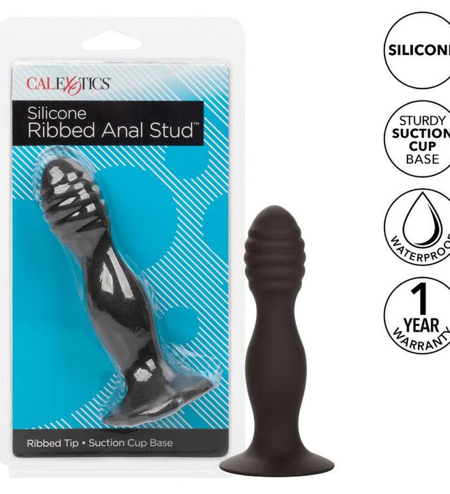 CALEXOTICS - RIBBED ANAL STUD