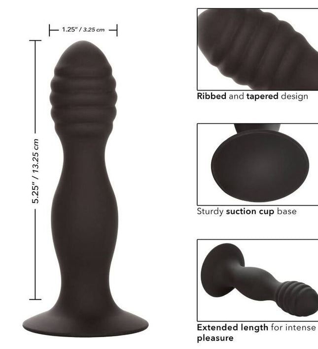 CALEXOTICS - RIBBED ANAL STUD