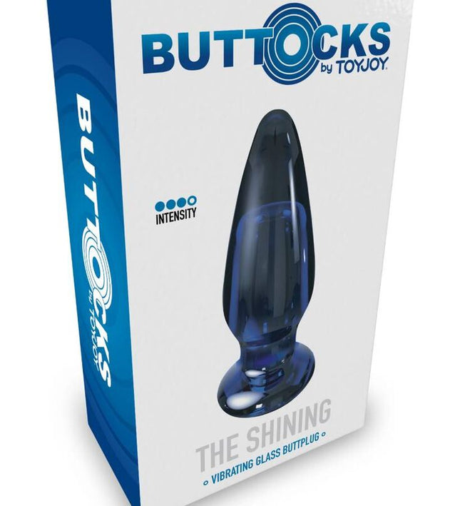 TOYJOY - THE SHINING VIBRATING GLAS BUTTPLUG