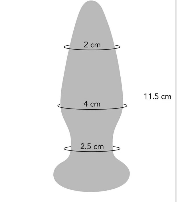 TOYJOY - THE SHINING VIBRATING GLAS BUTTPLUG