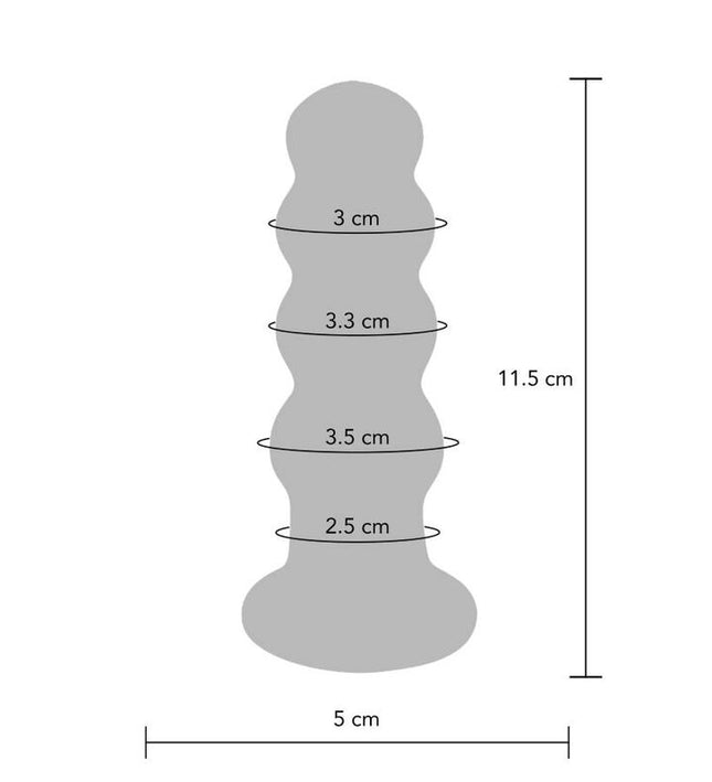 TOYJOY - BUTTOCKS THE RADIANT GLASS BUTTPLUG