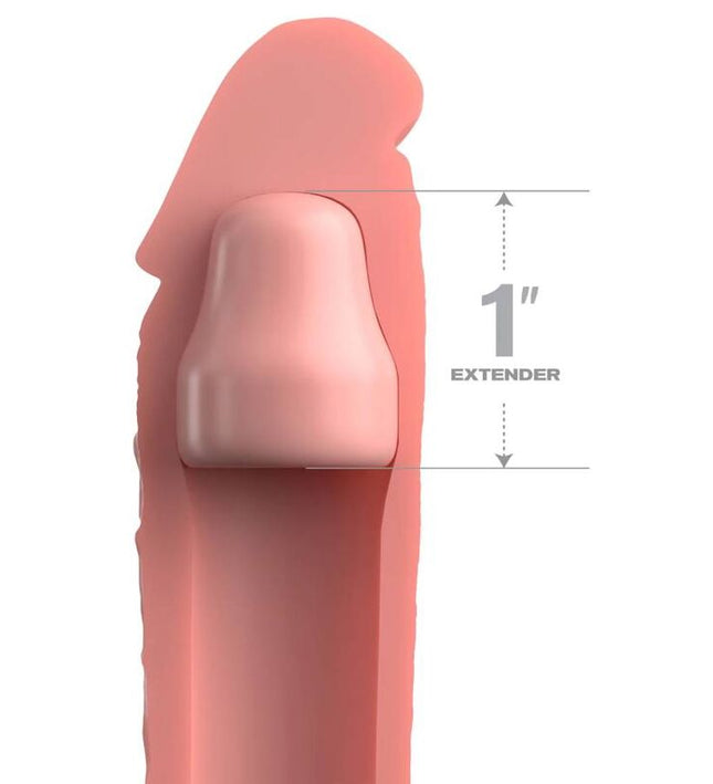 FANTASY X- TENSIONS - PIPEDREAMS SLEEVE 17,78 CM + 2,54 CM PLUG SKIN