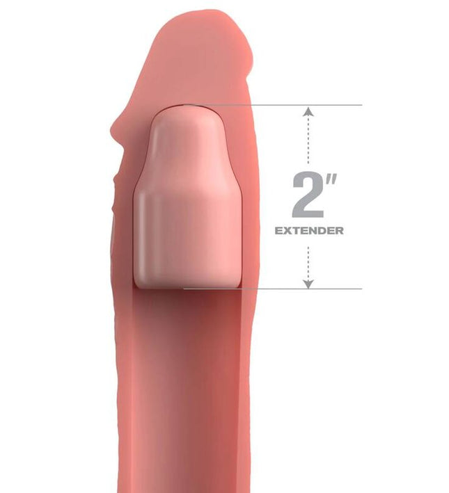 FANTASY X- TENSIONS - PIPEDREAMS SLEEVE 20,32 CM + 5,00 CM INCH PLUG SKIN