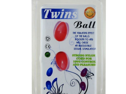BAILE - TWINS BALLS PINK ANAL BALLS