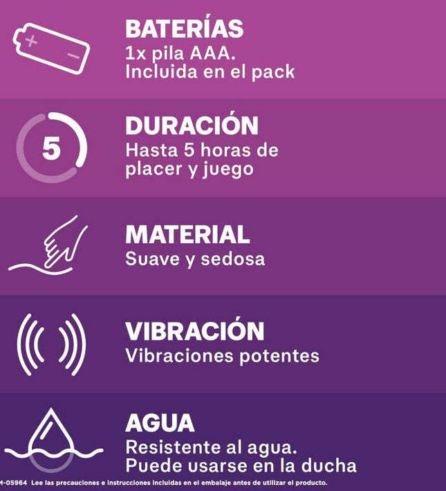 DUREX - INTENSE ORGASMIC PURE PLEASURE VIBRATING BULLET