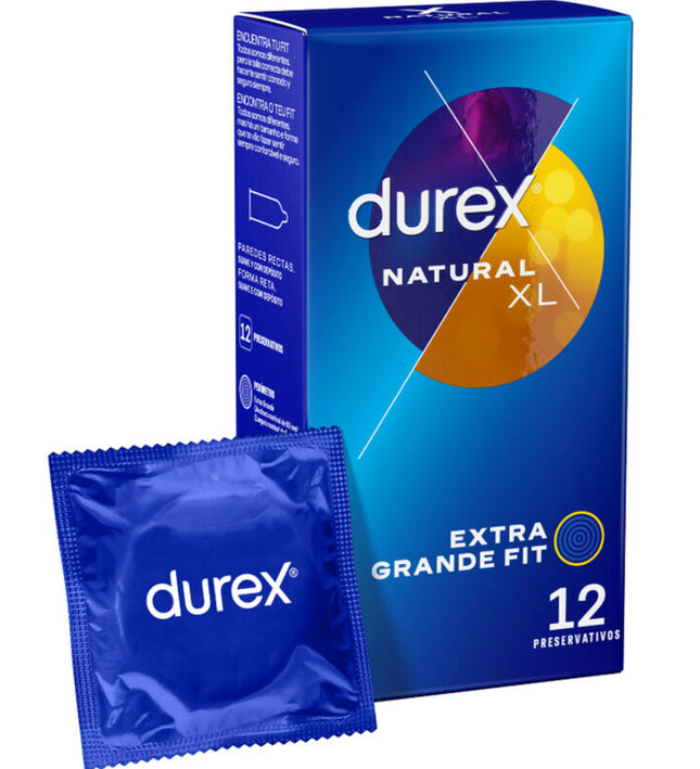 DUREX - NATURAL XL 12 UNITS
