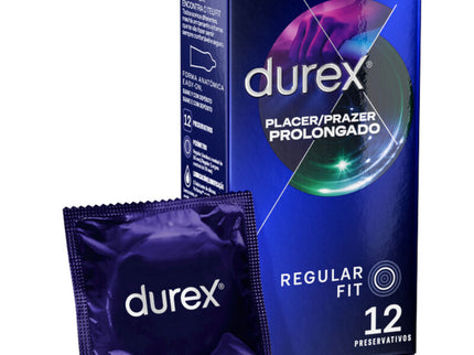 DUREX - PLEASURE PROLONGED DELAYED 12 UNITS