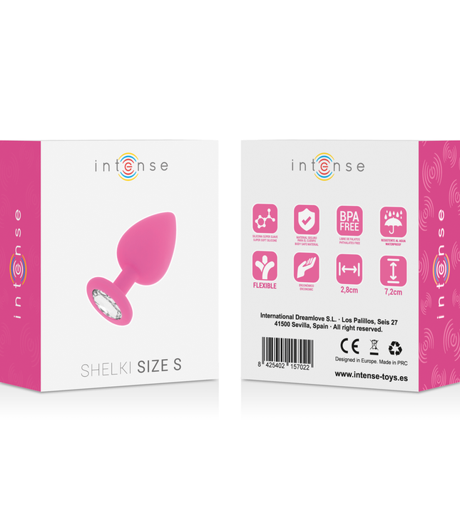 INTENSE - SHELKI S PLUG ANAL FUCHSIA