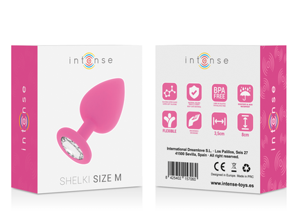 INTENSE - SHELKI M ANAL PLUG FUCHSIA