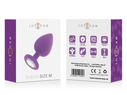 INTENSE - SHELKI M ANAL PLUG LILAC