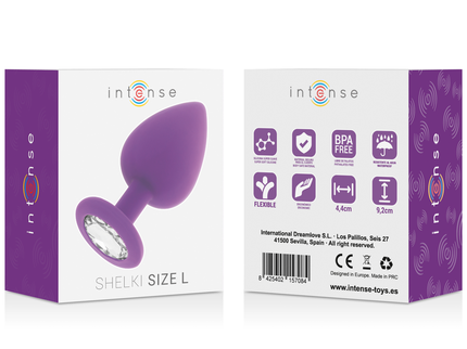 INTENSE - SHELKI L PLUG ANAL LILAC