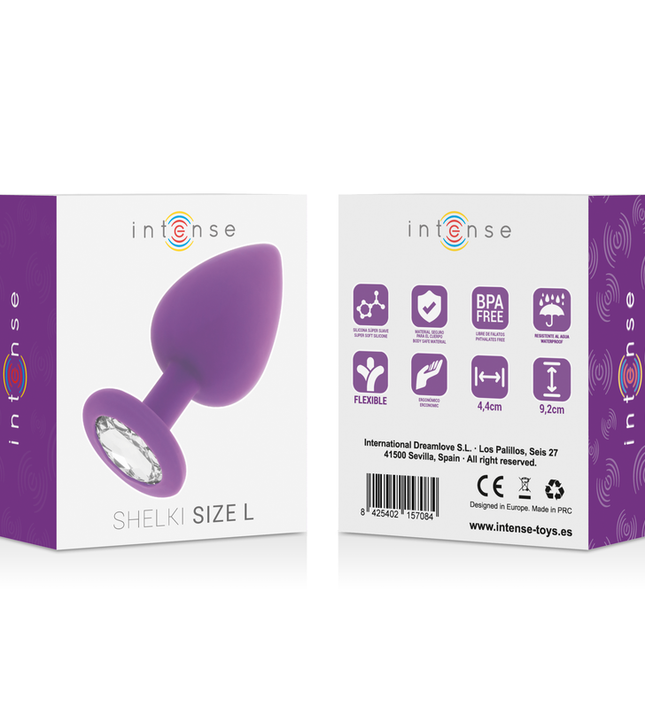 INTENSE - SHELKI L PLUG ANAL LILAC